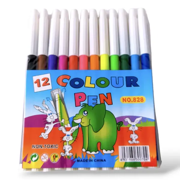 12 COLOURS WATER PENS